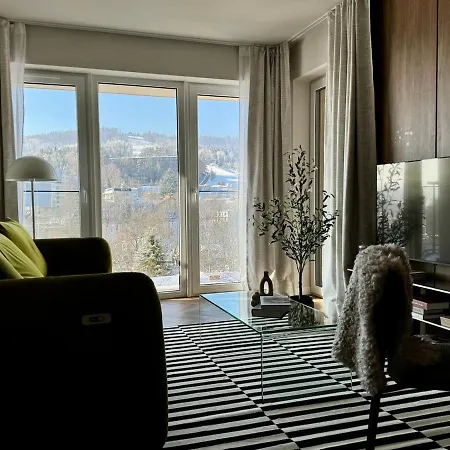 Apartment Family & Friends Art Piekny Widok Z Garazem Krynica Zdroj