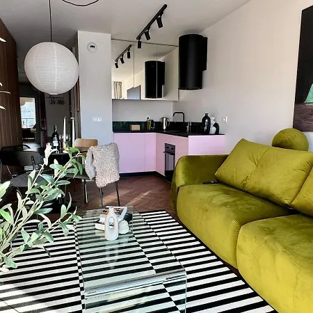 Apartment Family & Friends Art Piekny Widok Z Garazem *
