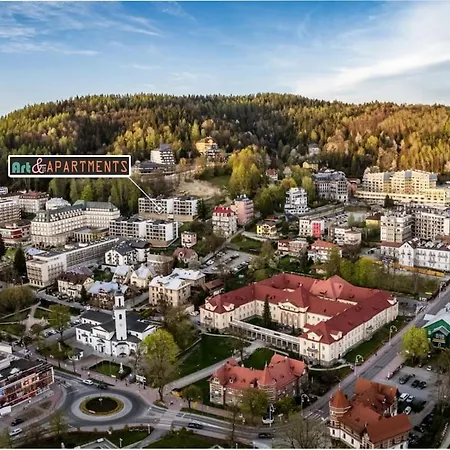 Apartment Family & Friends Art Piekny Widok Z Garazem *