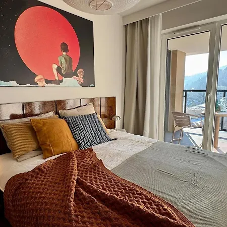 Apartment Family & Friends Art Piekny Widok Z Garazem *